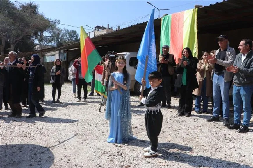 Li Hesekê agirê Newrozê hat dadan