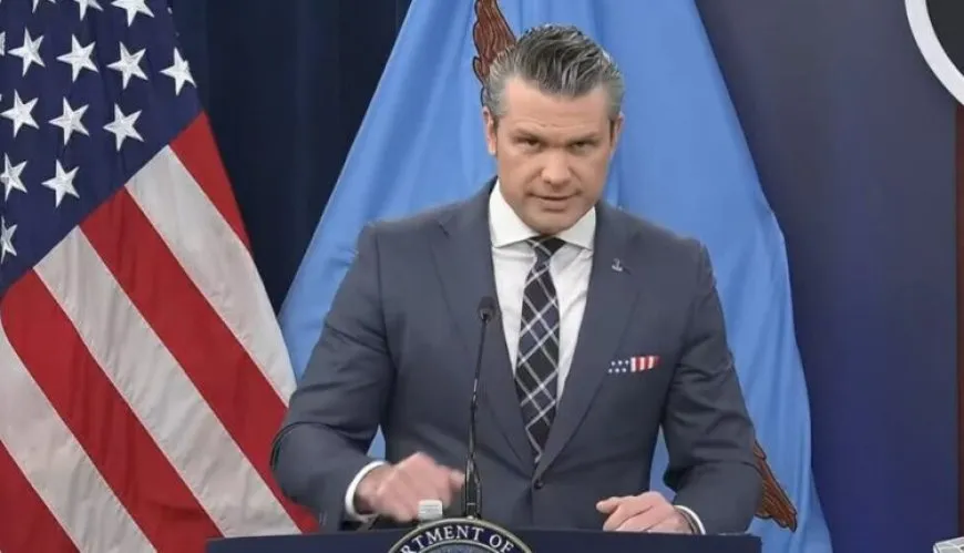 Pete Hegseth: Me li zêdeyî 7 hezar hedefî xistiye