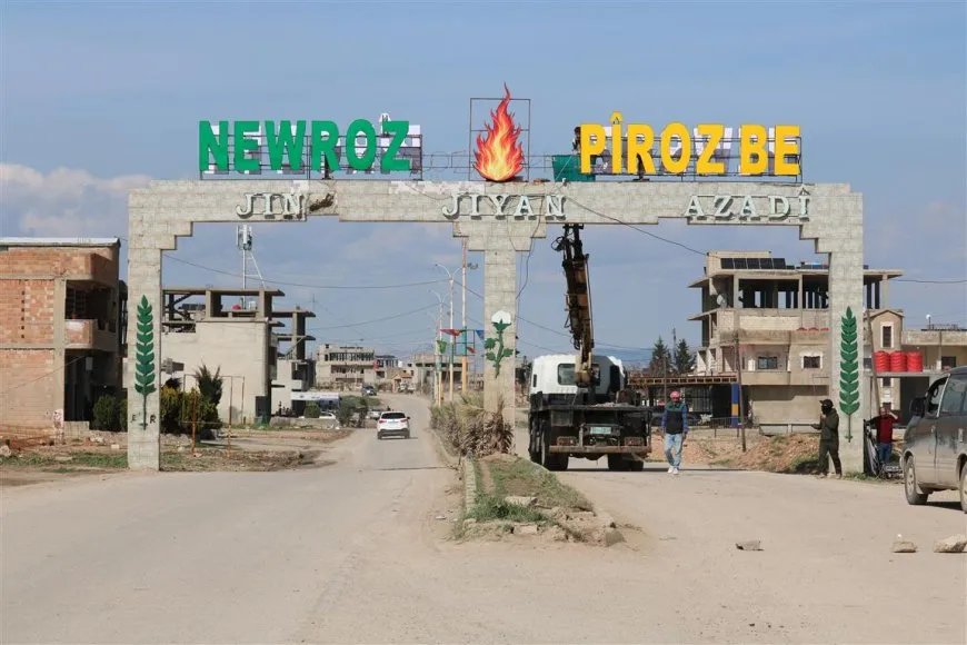 Li Dirbêsiyê amadekariyên Newrozê bi dawî bûn