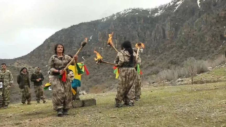 Li çiyayên Kurdistanê pîrozbahiyên Newrozê