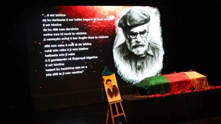 Cenazeyê Ehmed Huseynî ber bi Rojava ve hate birêkirin