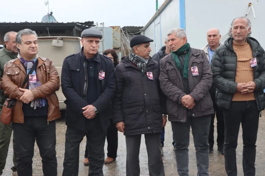 Cenazeyê Ehmed Huseynî derbasî Rojava bû