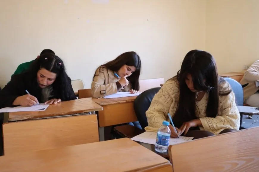 Li Zanîngeha Kobanê ezmûnan dest pê kir