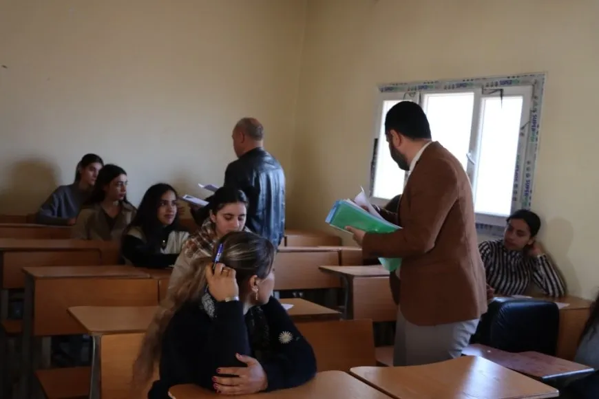 Li Zanîngeha Kobanê ezmûnan dest pê kir