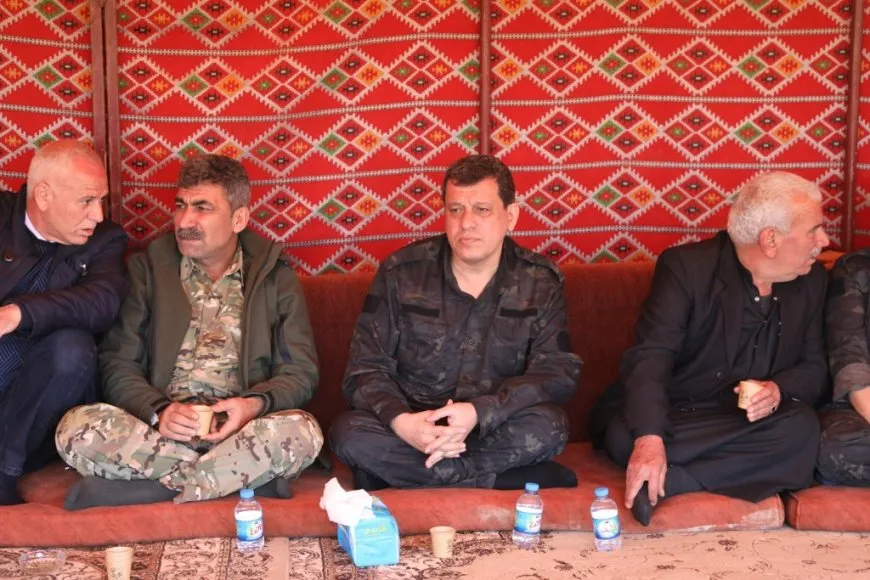 Li gundê Aşmê yê Kobanê temamkirina merasîma lihevhatina 2 malbatan