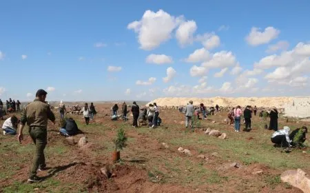 Desteya Ekolojiyê û Kongra Star bi boneya 4`ê Nîsanê dar çandin