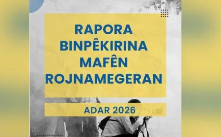 Rapora DFG'ê:  Hejmara rojnamevanên girtî meha Adarê zêde bû