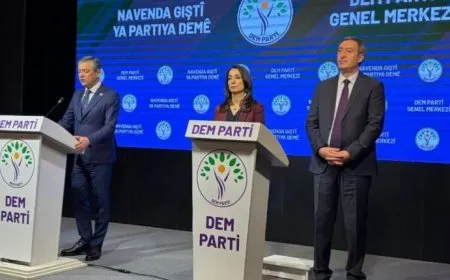 DEM Partî û CHP’ê daxuyaniya hevpar da