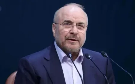 Qalîbaf: Lubnan beşek ji peymana agirbestê ye