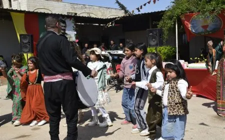 Li Dirbêsiyê ji zarokên şehîdan re şahiyek hat lidarxistin