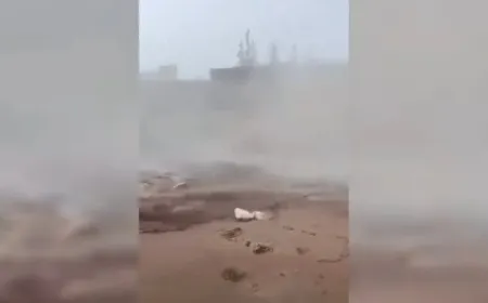 Li gundewarê Efrînê lehî rabû mal û zevî di bin avê de man