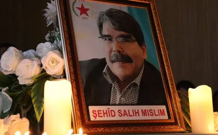 Şehîd Salih Muslim li Qamişloyê hat bibîranîn