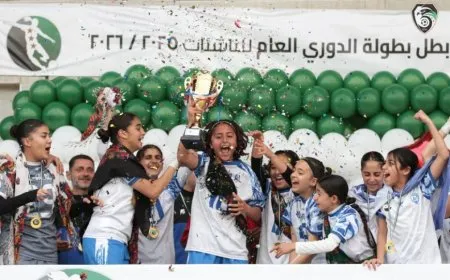 Tîma El Hîlal a jinên ciwan bû şampiyona Lîga Futbolê ya Sûriyeyê