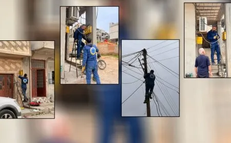 Li Çilaxa Jimêkerên elektrîkê yên elektronîk hat sazkirin
