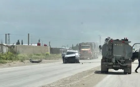 Li Hesekê qezaya trafîkê