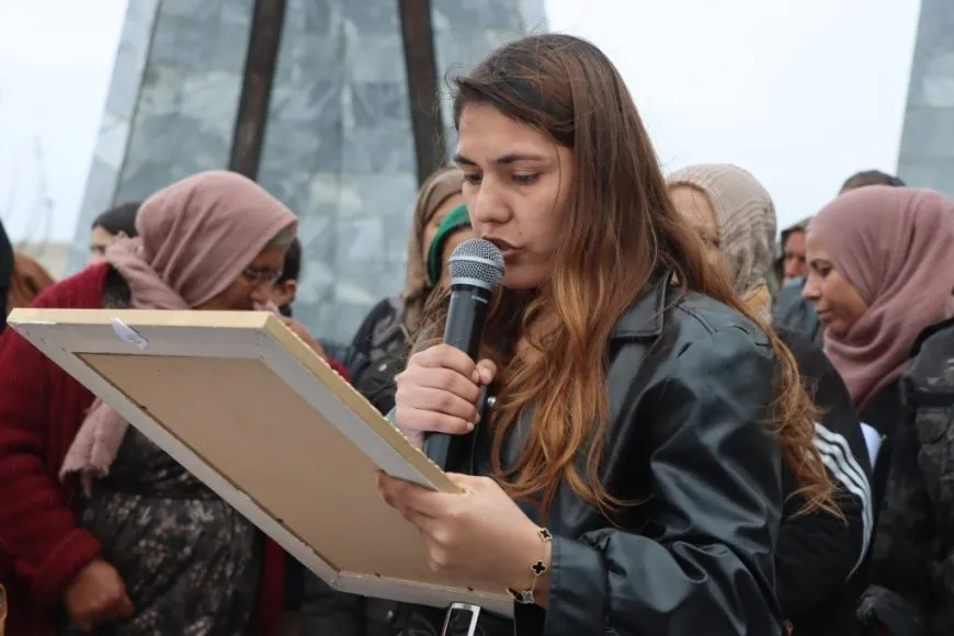 Li Kobanê merasîma 3 şehîdên YPJ`ê