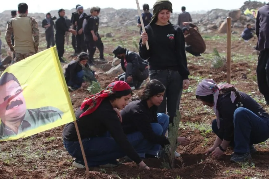 YPJ`ê jidayikbûna Rêber Abdullah Ocalan û salvegera damezrandina xwe pîroz kir
