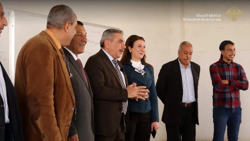 Parêzgarê Hesekê pêvajoya azmûnan li zanîngeha El Furatê şopand