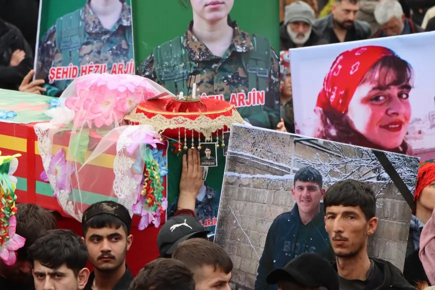 Li Qamişloyê 5 şehîd hatin oxirkirin û merasîma xiyabî ya 8 şehîdan pêk hat