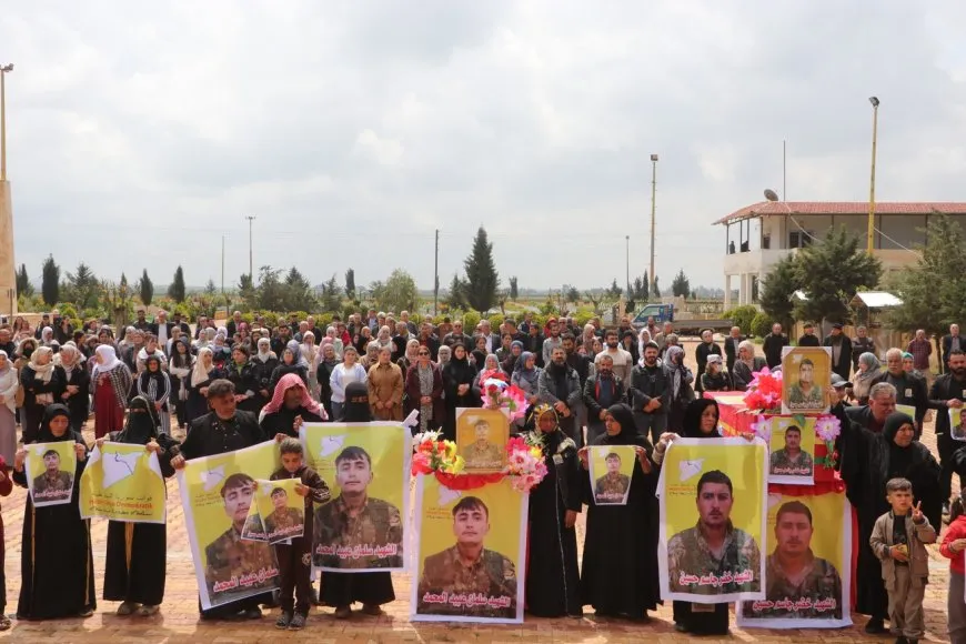 Li Hesekê merasîma 2 şehîdan hat lidarxistin 