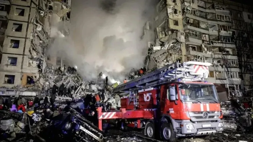 Rûsyayê bajarekî Ukraynayê bombebaran kir, 2 kes hatin kuştin