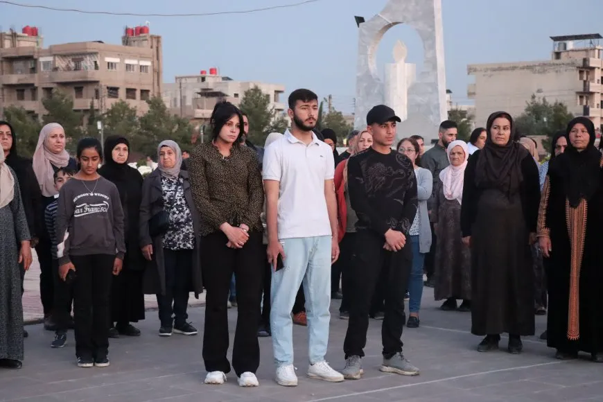 Şehîdên Qereçoxê li Rojava hatin bibîranîn