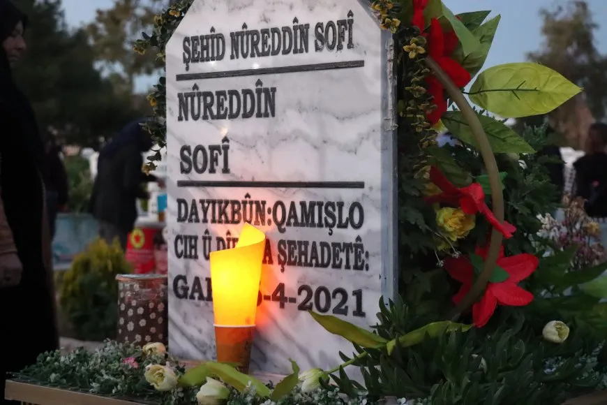Şehîdên Qereçoxê li Rojava hatin bibîranîn