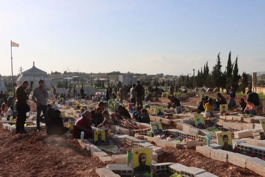 Şehîdên Qereçoxê li Rojava hatin bibîranîn