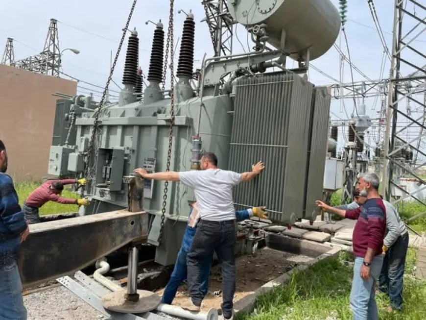 Trafoyek nû a elektrîkê li Qamislo hate sazkirin