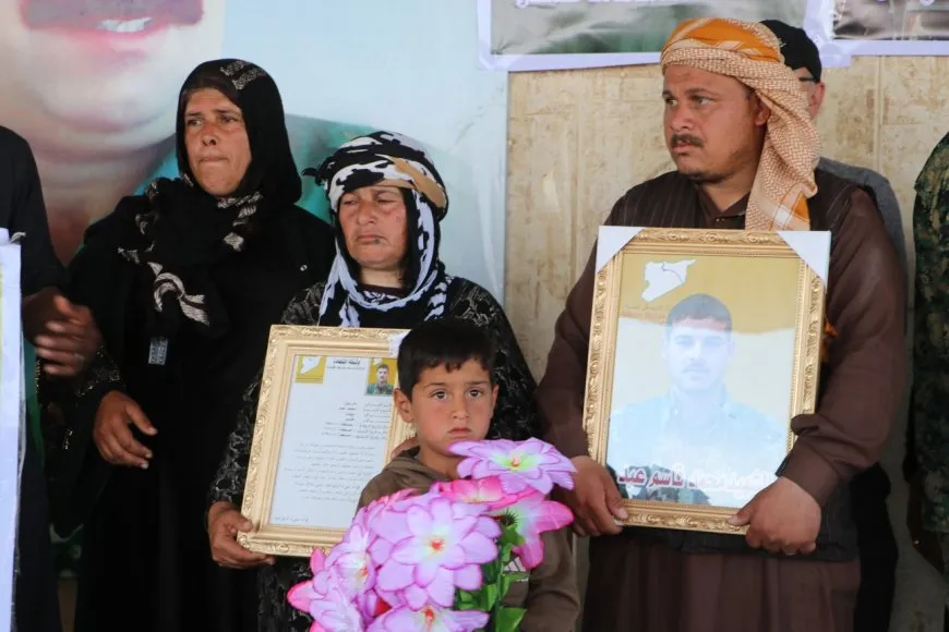 Li Hesekê 3 şehîd hatin oxirkirin, merasîmek xiyabî hat lidarxistin