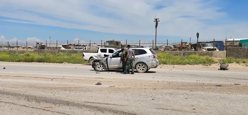Li Hesekê qezaya trafîkê