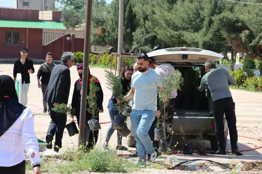 150 dar li Pakrewangeha Şehîd Delîl Sarûxan hatin çandin