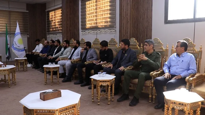 Rêveberiya Kobanê pêşwazî li şandeyek hikumeta demkî kir