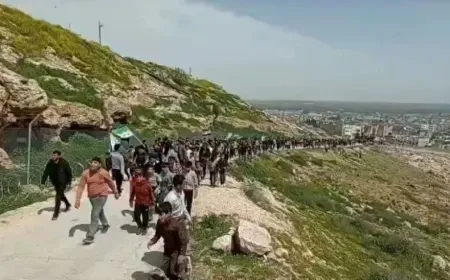 Li Babê li dijî rûxandina malan protesto