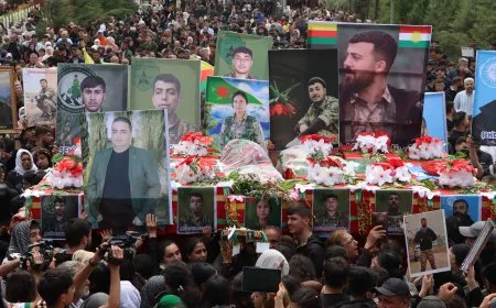 7 cangorî li Qamişloyê hatin oxirkirin