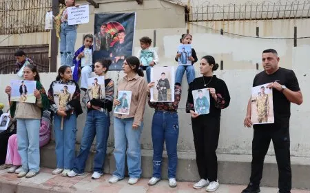 Malbatên dîlgirtiyan daxwaza berdana zarokên xwe kirin
