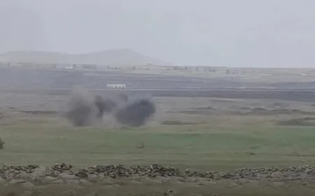 Îsraîlê li Quneytîrayê zeviyên çandiniyê topbaran kirin