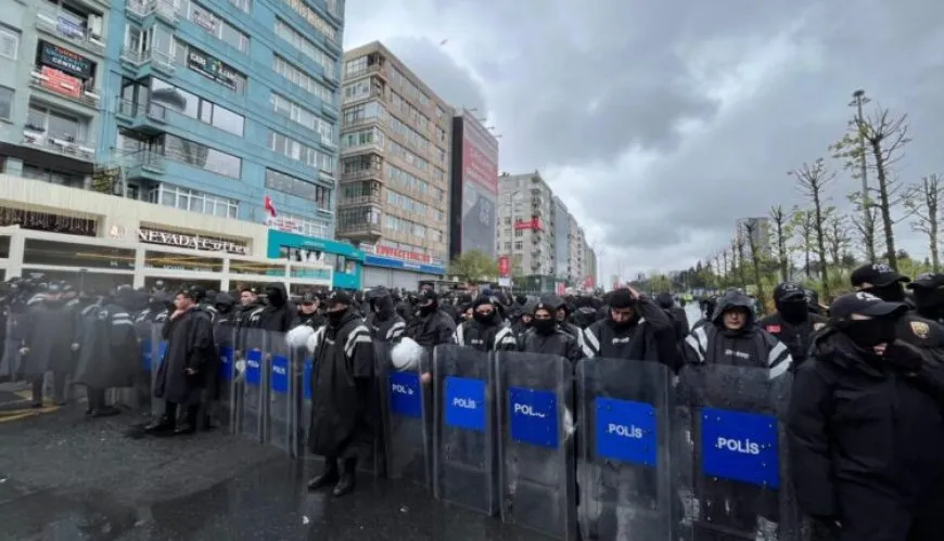 Li Taksîmê di pîrozbahiyên 1ˊê Gulanê de 576 kes hatin destgîrkirin