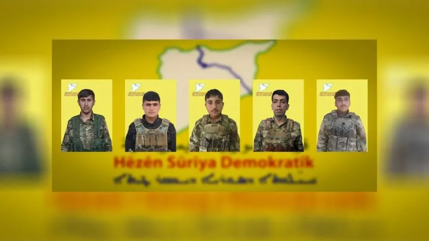 QSD’ê şehadeta 5 şervanan ragihand