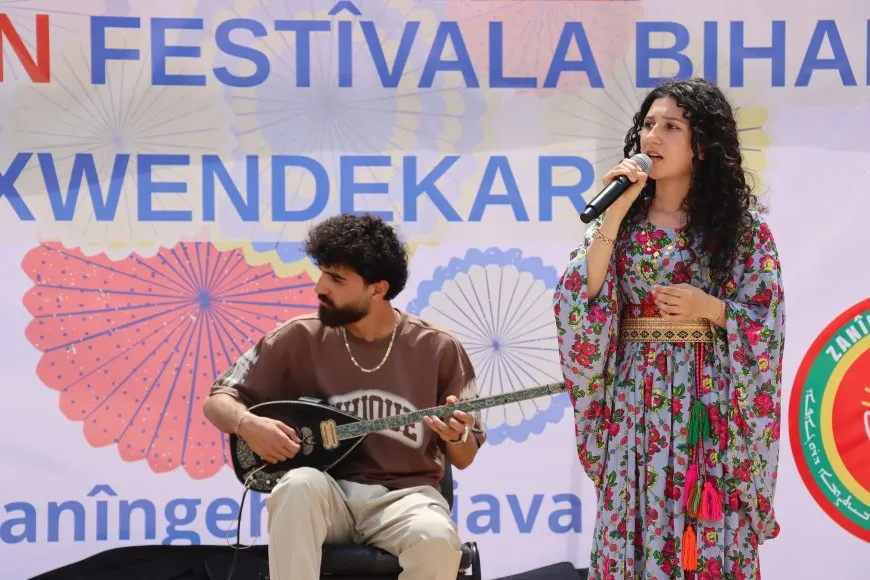 Festîvala Biharê ya Xwendekarên Zanîngeha Rojava dest pê kir