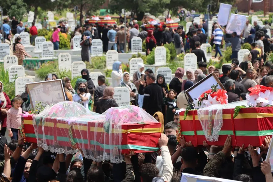 7 cangorî li Qamişloyê hatin oxirkirin