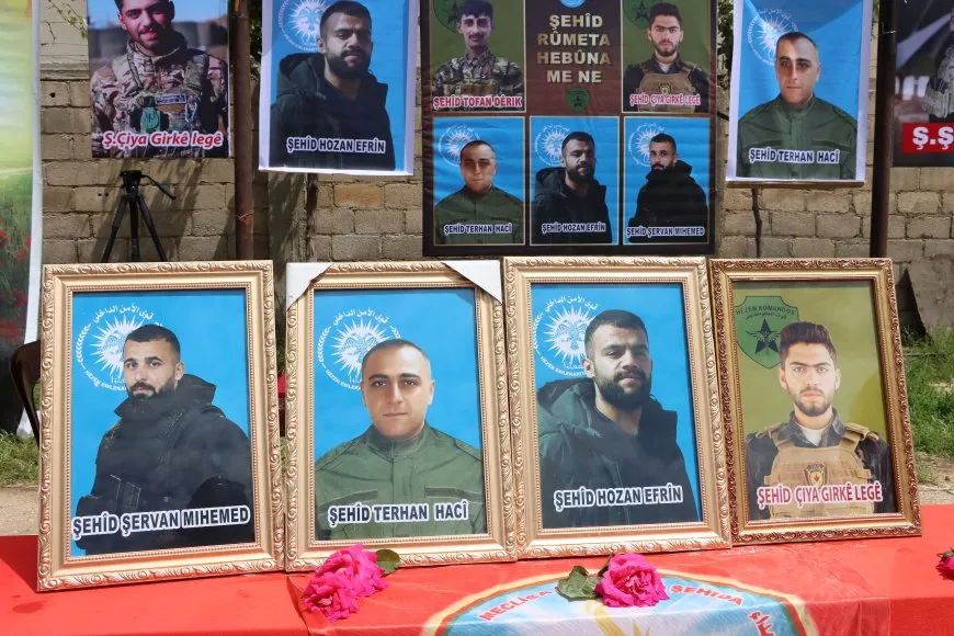 Ji bo 4 şehîdan merasîma sersaxiyê 