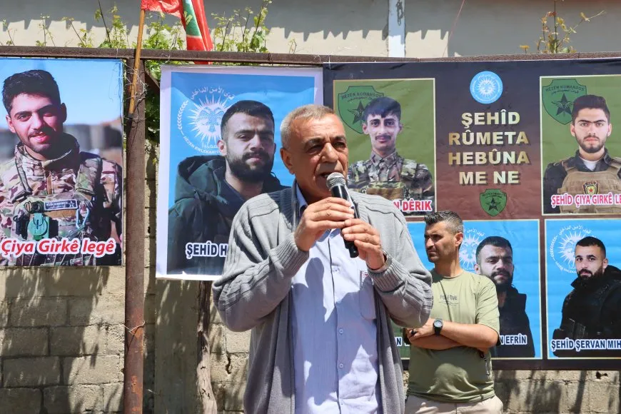 Ji bo 4 şehîdan merasîma sersaxiyê 