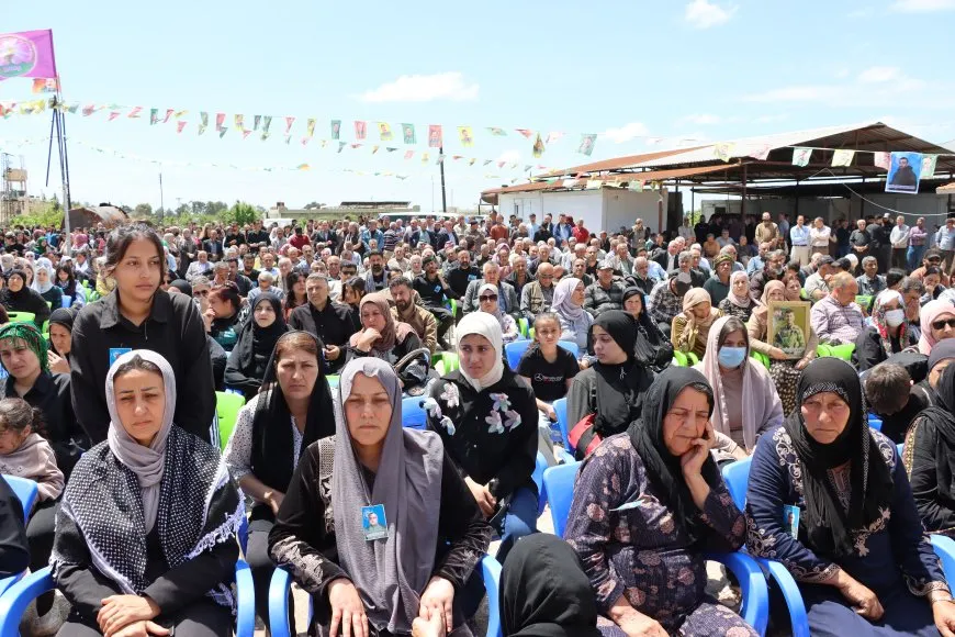 Ji bo 4 şehîdan merasîma sersaxiyê 
