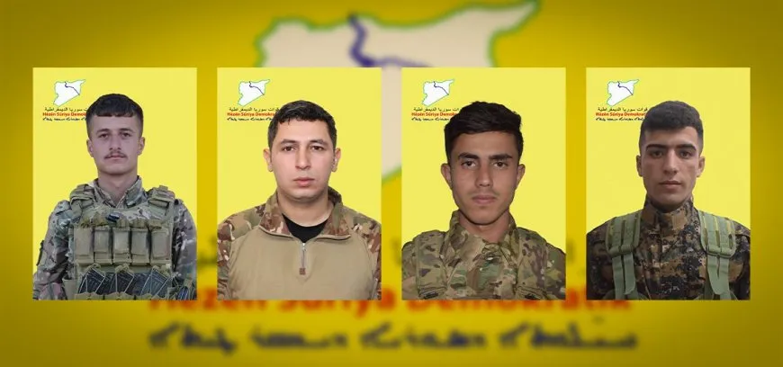 QSD’ê nasnameyên 4 şehîdan aşkera kirin