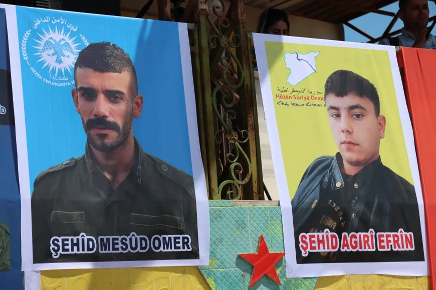 Aldar Xelîl di merasîma 23 şehîdan de: Şehîd sembola berxwedana Rojava ne