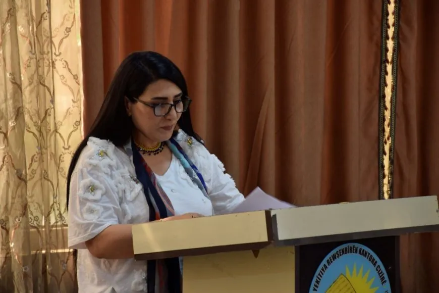 Ji bo piştigiriya YPJ`ê helbest hatin xwendin