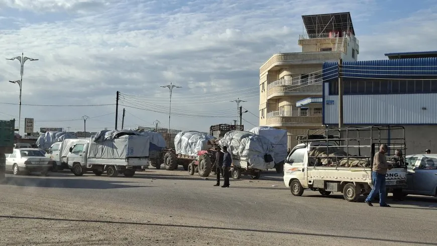 Koma 5`emîn ya koçberan ber bi Efrînê ve bi rê ket