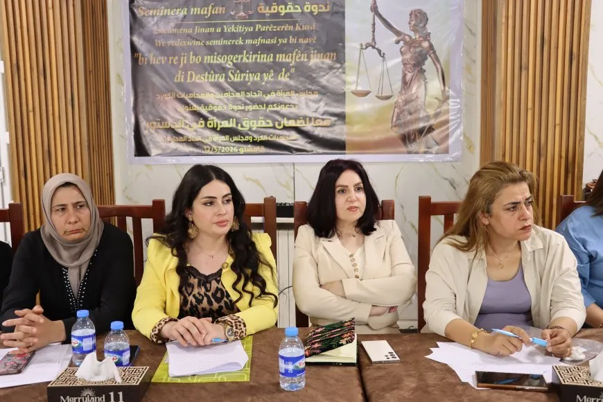 ˋPêwîst e mafên jinan di destûra Sûriyeyê de werin garantîkirinˊ