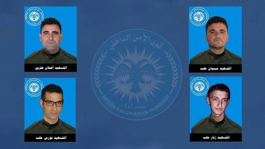 Hêzên Ewlekariya Hundirîn nasnameya 4 şehîdan eşkere kir